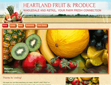 Tablet Screenshot of heartlandfruitandproduce.com